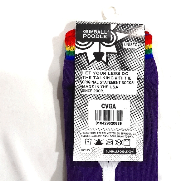 NEW Pride Socks Gay Rainbow 🌈 - Picture 9 of 9